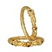The Luxor Green, Maroon Gold Plated Brass Bangle Set Bg-1884 For Women(Set Of 2) RS.329.00