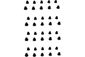 SHLPDFM 40 Stück Bremse Schraubenkappen Bremsentlüfter Gummi Staubschutzkappe Entlüftungsschraube für Autos Motorräder