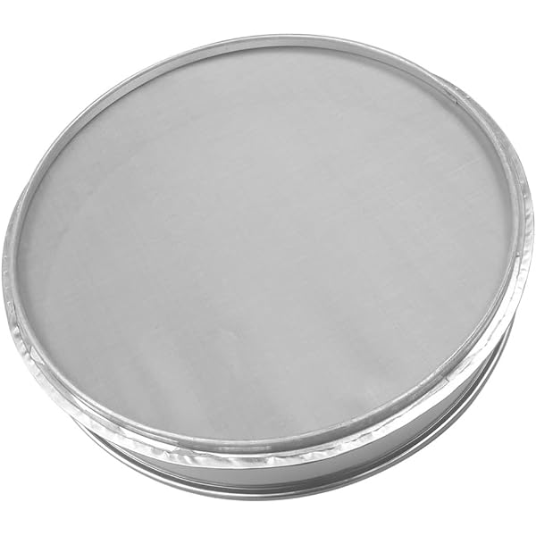 Produktbild von Edelstahl-Siebe 10–200 Maschen (2–0,074 Mm) – Laborsiebe Für Bodenanalysen, 20 Cm Durchmesser, Inkl. Auffangschale