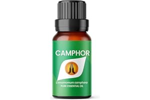 AROMA ENERGY Camphor Essential Oil, 10ml | Essential Oils Fragrance for Diffuser for Home, Candle Making, Wax Melts, Cleaning, humidifier | Pure, Natural, Vegan, Made in UK