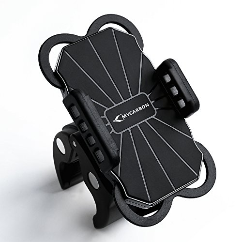 MYCARBON Supporto da Bici per Smartphone Sostegno Smartphone Bici Porta Cellulare Bici MTB Moto Supporto Telefono Ruotabile a 360 Gradi