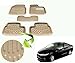 Auto Hub 4D Premium Car Mats For Honda City i-DTec - Beige RS.1200.00