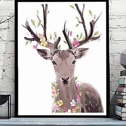 DIY digital oil painting hand painted living room bedroom animal cartoon decoration painting 40 * 50cm