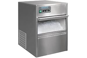 POLAR REFRIGERATION Polar, Machine À Glaçons Dessous De Comptoir 20Kg Polar. Connexion À La Distribution D'Eau. Production Glaçons 20Kg/24H