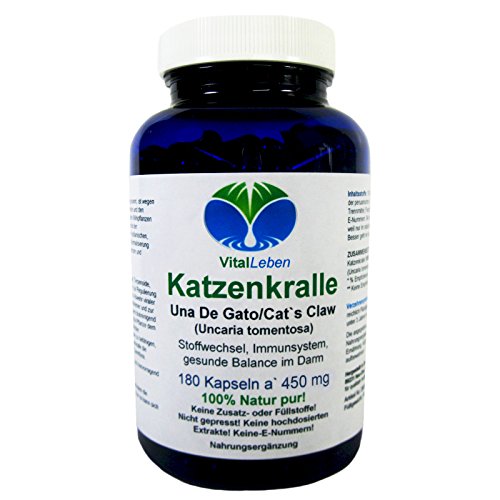 Preisvergleich Produktbild Katzenkralle, 180 Kapseln a 450mg, #25616
