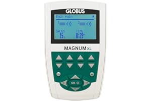 GLOBUS | Magnum XL Magnetoterapia Domiciliaria Alta Potencia, 26 Programas, Tratamiento de Enfermedades Osteoarticulares, Fracturas, Dolor, Inflamación, Programas Estéticos para Celulitis y Estrías