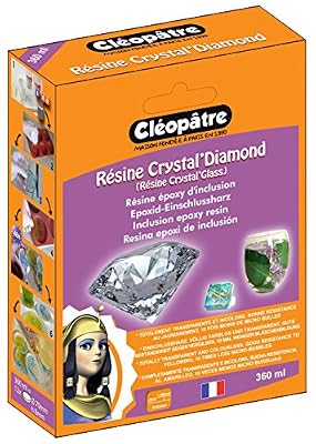 Cleopatre Cléopâtre LCC19-360 Coffret de Résine pour Verre crystal 360 ml