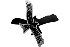 FlyEx Magnete anstatt Aufkleber Sticker für Fliegengitter Insektenschutz Reparatur-Set Vogelschlag Netze Türen Fenster Schiebetüren Spannrahmen (Greifvogel)