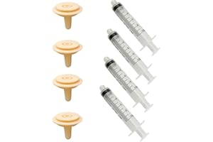 PMTFUMY 8 Pcs Puppy Milk Feeding Kit with Syringe, Kitten Bottle with Accurate Scale Feeder Accessories for Newborn Pets