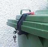 Mülltonnenverriegelung, 60 - 360 Liter, Gleichschließend