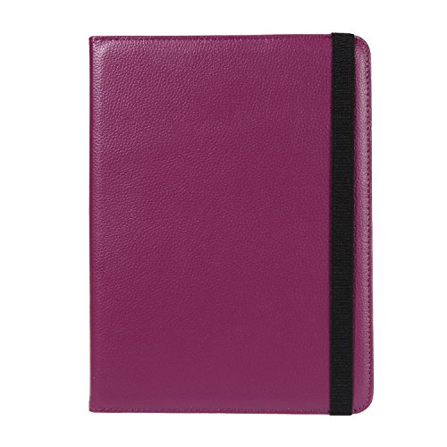 Universal Rotation Tasche für Tablet Modelle in 7, 8 oder 10 Zoll Größe Case Schutz Hülle Cover (8 Zoll, Violett) - 5