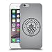 Produktbild Offizielle Manchester City Man City FC Mosaik scwharz farbig Abzeichen Pixels Soft Gel Hülle für Apple iPhone 6 / 6s