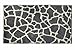 Produktbild Schöner Wohnen Kollektion Mauritius, Badteppich, Badematte, Badvorleger, Design Steine - grau, Oeko-Tex 100 zertifiziert, 70 x 120 cm