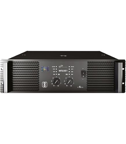 NX Audio MT-1801 Professional High Power Amplifier, DJ Equipment
