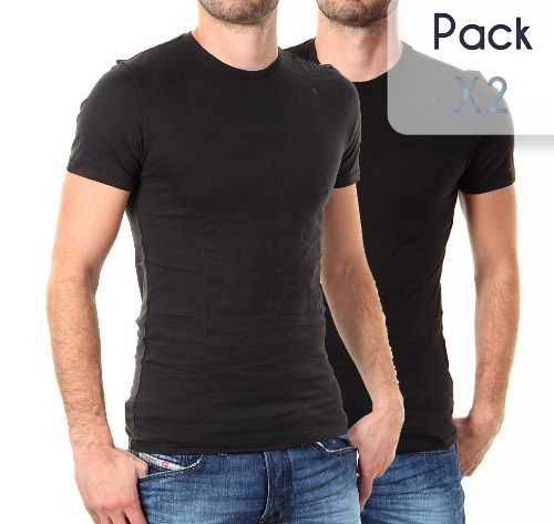 Book's Cover of Levis Slim 2 Pack Crew Tee TShirt Homme lot DE 2
