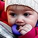 Chunky Super Soft Silicone Teething Necklace (The Eternity)| Mum to Wear -Baby to Enjoy -Eases Pain - Non Toxic - Save your Hair - Washable - Breastfeeing | Nursing Aid -Babywearing Accessory - Silver