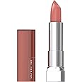 Maybelline Color Sensational the Creams Nourishing Lipstick Enriched with Shea Butter High Coverage Rich and Radiant Colour No. 177 Bare Reveal, 1 Count (Pack of 1)