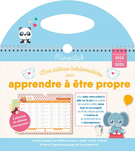 Télécharger Mon tableau hebdomadaire pour apprendre à être propre Mémoniak 2019-2020 PDF