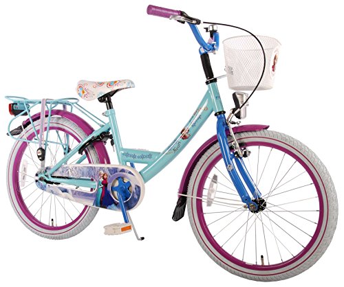 Kinderfahrrad Disney Frozen - Die Eiskönigin 20 Zoll mit Rücktrittbremse und Beleuchtung