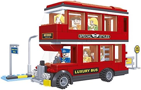 Construction Toys Luxury Bus