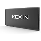 KEXIN 120 GB Externe SSD Portable USB C Fast SSD Festplatte bis zu 400 MB/s Solid State Drive mit USB-C zu USB 3.0 Kabel funk