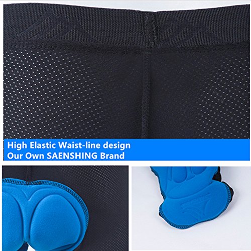 Rmine Herren Radunterhose Fahrrad MTB Unterwäsche mit 3D Sitzpolster - 4