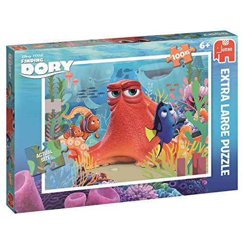 Preisvergleich Produktbild Jumbo Spiele 19371 - Disney Finding Dory Puzzle 100 XL Teile