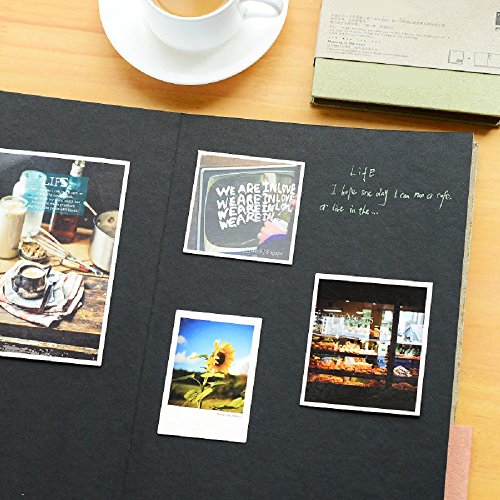 SOLEDI Kreative höhlte Herzform Fotoalbum Scrapbook Sticker Tagebuch Geschenk Multifarben (Style 3) - 5