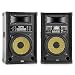 Produktbild Skytec SPA1200Y PA Lautsprecher Aktivboxen Set (600 Watt Max, 30 cm (12'')-Subwoofer, USB-Port, SD-Slot, 2 x 6,3 mm-Klinke-Mic-in, Cinch-Line-in) Schwarz