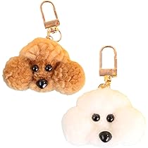 Havaneser Schlüsselanhänger - Niedlicher Cartoon Hunderassen Anhänger