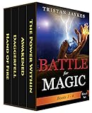 Image de Battle for Magic: Books 1 - 4: Hand of Fire, Daggerfell, Awakened, The Power Within (English Edition)