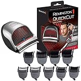 Remington Quick Cut Hair Clippers with 9 Comb Lengths Curved Blade for Rapid Hair Trimming Detailing with Storage Pouch - HC4250