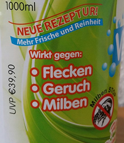 Anti Milbenspray für Bett und Möbel, zuverlässige Reinigung durch Neem Extrakt. XL 1000ml; Vita Fresh® - 2