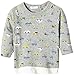 United Colors of Benetton Baby-Boys Car Print Polo Shirt, Grey, 6 to 9 months (Manufacturer Size: 68 cms)