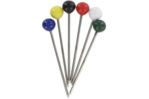 FACKELMANN Pinchos colores surtido en acero inoxidable con parte de arriba de plástico 7,3x1cm., 6uds.