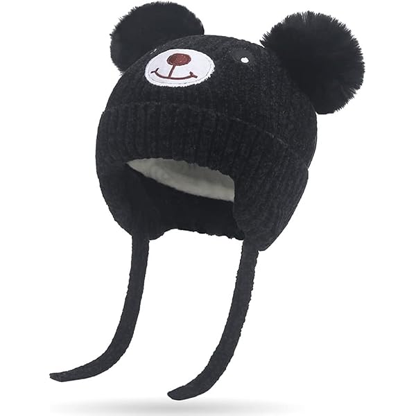 Bonnet Classique Steiff Pour Garçon - Intemporel, Lavable En Machine, Motif Ours En Peluche - Parfait Pour L'hiver Et Toutes Occasions