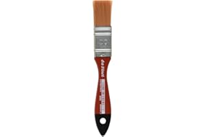 DA VINCI BRUSHES da Vinci Watercolor Series 5080 CosmoTop Spin Ultimate Wash Synthétique avec poignée Rouge Largeur 20 mm Fabriqué en Allemagne