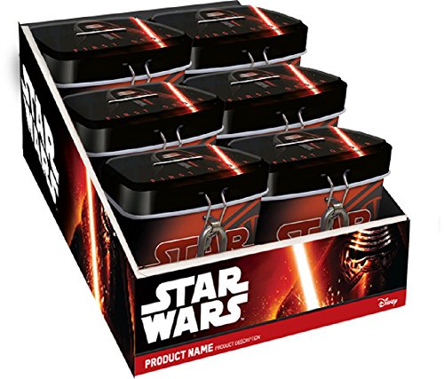 Preisvergleich Produktbild 6 Stück Disney Star Wars Spardose mit Schloß Mitgebsel