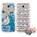 Produktbild 2X Handy Silikonhülle für Xiaomi Redmi Note 5/5 Plus, Stoßfest Schutz Tasche Weich TPU Gel Bumper Etui Dünn Cover Case (Panda Einhorn) Kratzfest Anti Fingerabdruck, mit 2 Tier Kable