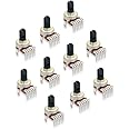 AVS COMPONENTS (Pack of 10) 100k Volume Control Variable Resistor Potentiometer 100k 6 Pin Controller for DIY and Amplifier Kits