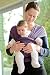 Baby Sling Carrier by Feven- 100% Cotton Cloth Wrap- Snug & Secure- Comfortable to Wear- Fits any Frame- Machine Washable Wraps- Best Carriers and Slings for an Infant, Newborn or Toddler (Jade)