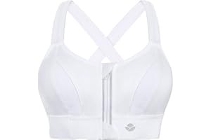 YIANNA Donna Reggiseno Sportivo Imbottito Alto Impatto Senza Ferretto Reggiseni Sportivi Yoga Top Palestra