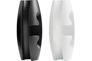 LEMLIN 2 Acortadores de Cable Torpedo para Lámparas Colgantes, Sujetador de Cable 6.5mm para Ajustar y Recortar Cables de Lámparas, Organizador de Cables para Pendientes y Escritorio