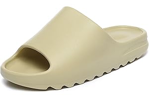 Puimentiua Ciabatte Diapositive Ultra-morbide Pantofole Doccia Leggere Suola Spessa Asciugatura Rapida Uomo Donna Scarpe Casa Antiscivolo