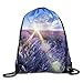 Produktbild Setyserytu Sporttasche mit Kordelzug, Sportrucksack, Reiserucksack, Love Lightweight Drawstring Bag Sport Gym Backpack Gym Bag for Men and Women