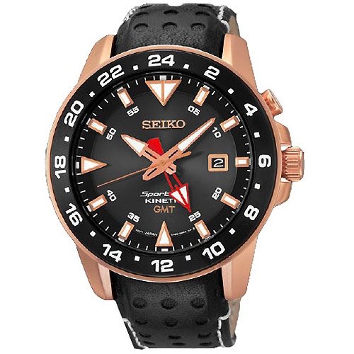 Uhr Seiko Sportura Sun028p1 Herren Schwarz Uhr Seiko Sportura Sun028p1 Herren Schwarz