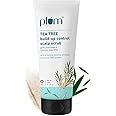 Plum Tea Tree Buildup Control Scalp Scrub | Reduces Dandruff, Exfoliates & Soothes Scalp | For All Hair Types | 100% Sulphate & Silicone-Free | 100% Vegan