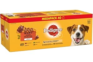 PEDIGREE MOKRA KARMA DLA PSA MIX SMAKÓW W GALARETCE SASZETKI 40 X 100 g