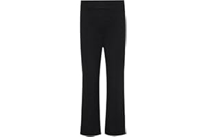 INSAFIANS Girls Elasticated Waist School Trouser Pull-On Slim Fit Jersey Trousers