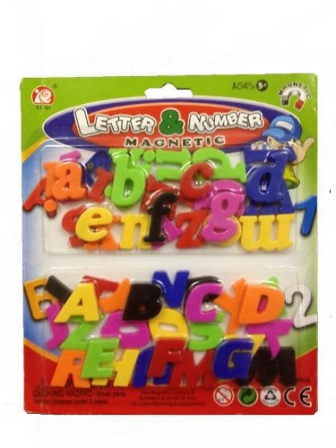 52 PCs Magnetic Magnets Alphabet Letters Capital Letters & Lower Case Letters